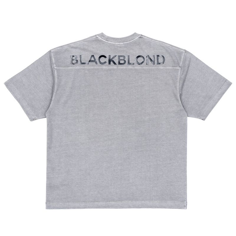 BBD Hidden Slogan Pigment T-Shirt (Gray)