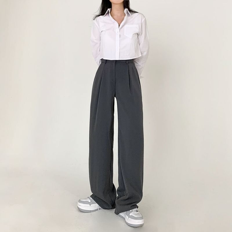 [Bellide made/short, long] standard date wide slacks