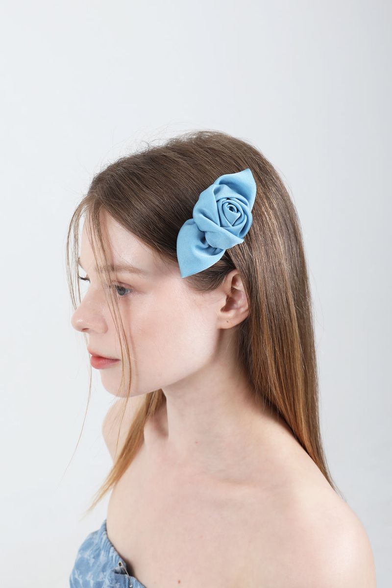 cattline（カトリーヌ）の「ローズサテンヘアピン（ヘアアクセサリー）」