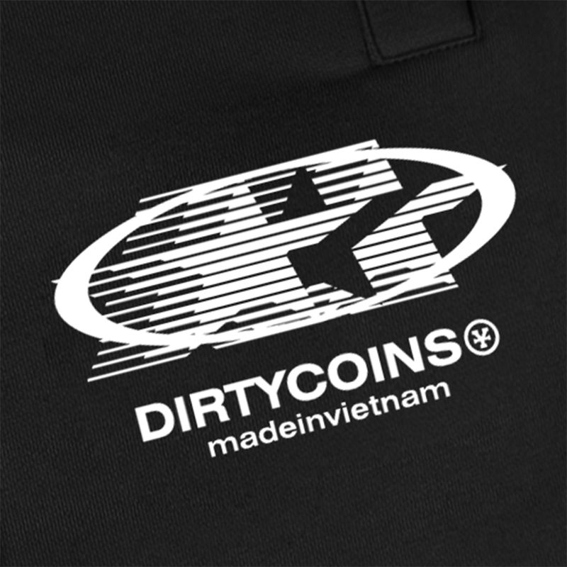 DirtyCoins Star Sweatpants - Black