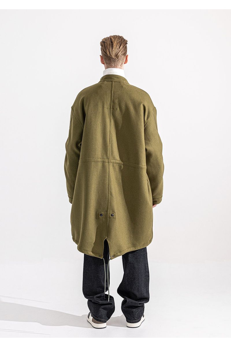 M-65 FISHTAIL WOOL COAT