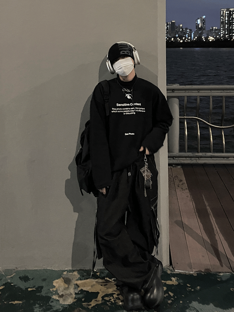SSROOM（エスエスルーム）の「Photo a Half Necked Long Sleeved (2color)（Tops）」