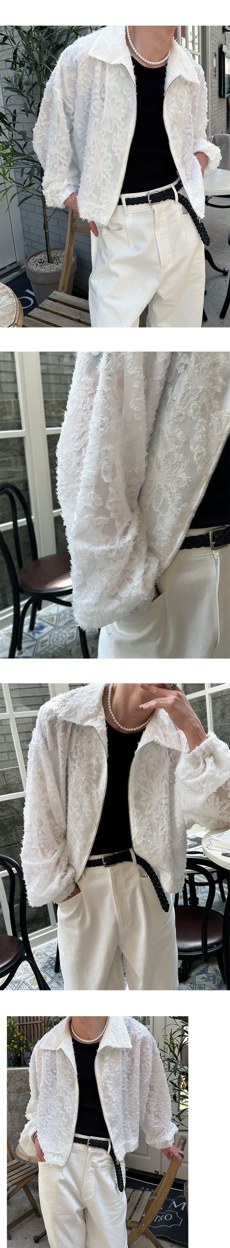 [S/S] Floral see through jacket(2color)