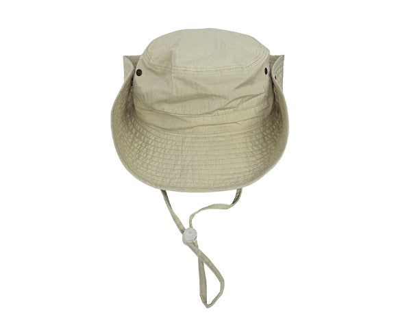 Plain Nylon Safari Bucket Hat