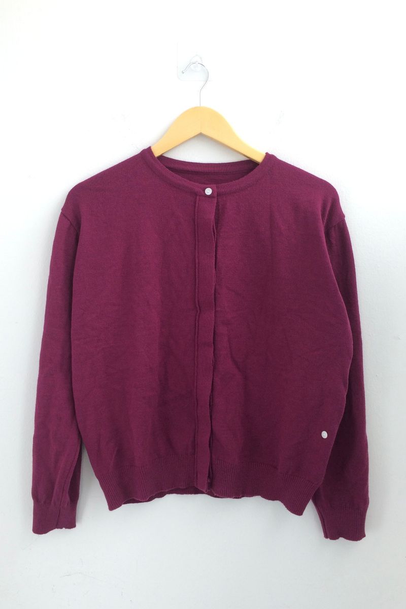 Vivid Hidden Burton Knit Cardigan