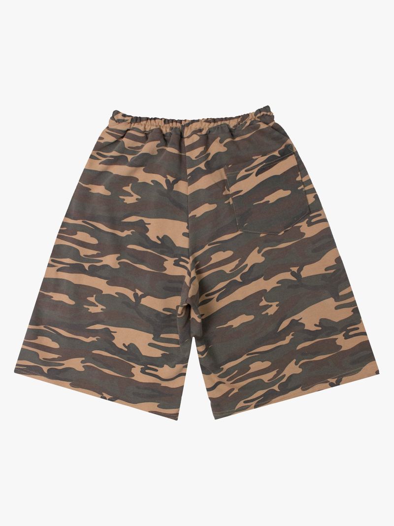 Camo plage bermuda sweat pants 2C