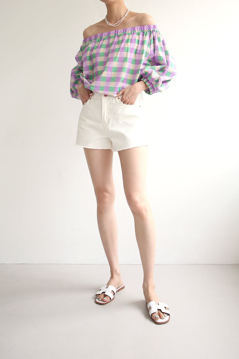 MILK SHORT DENIM