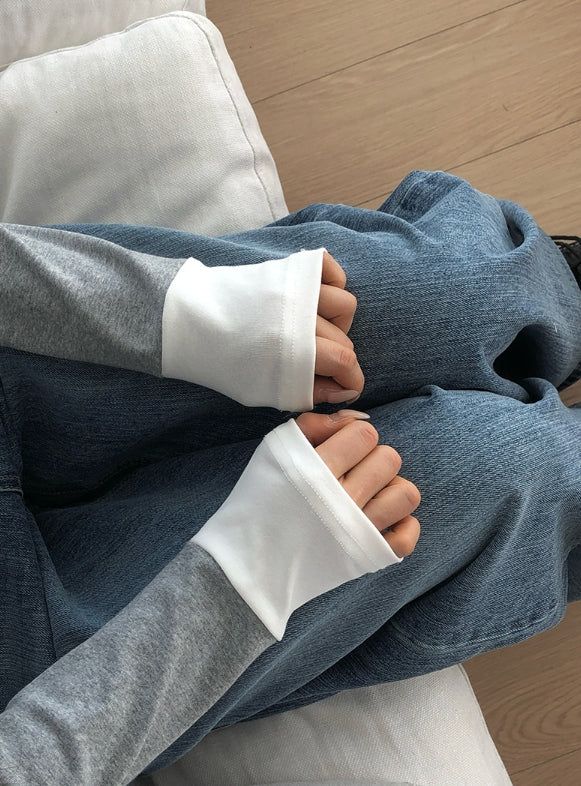 Eson Toto Button Layered T-shirt