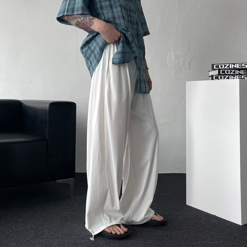1077 Cooling Pintuck String Wide Balloon Pants (2 colors)