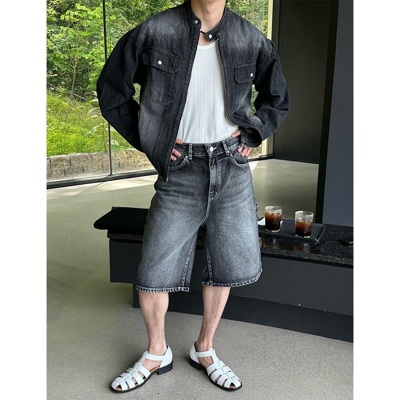 [S/S] Patch carpender bermuda pants