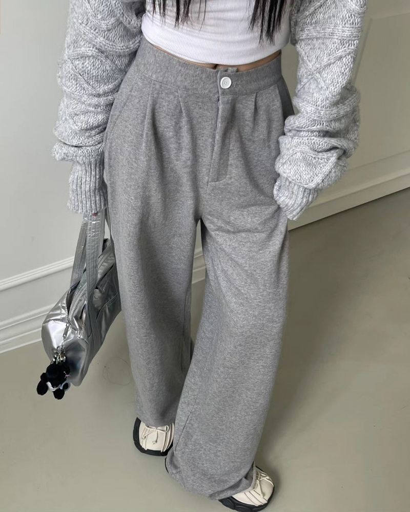 Cutting wide pants