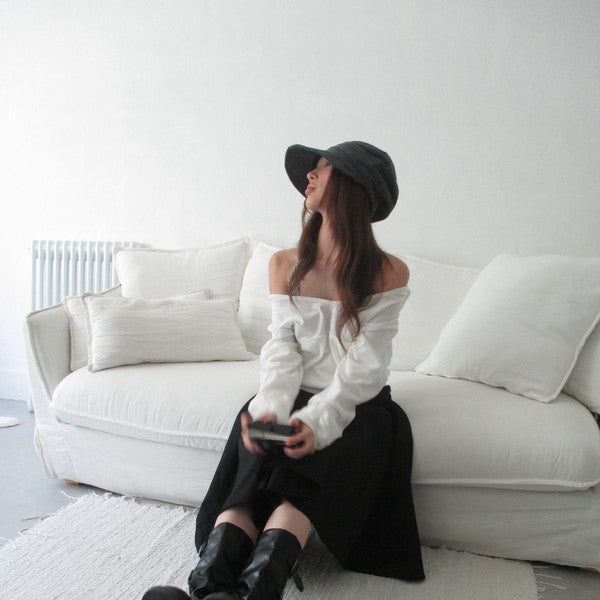 timelineseoul（タイムラインソウル）の「vintage brim hat（Hats）」