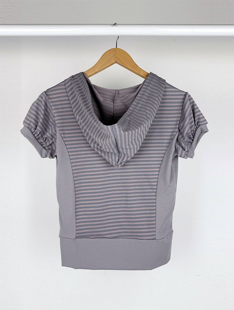 HAZY STRIPE HOODIE (2C)