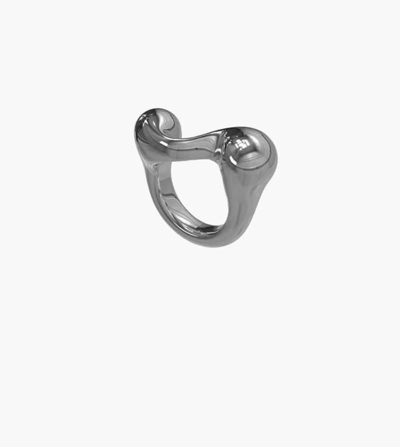 KVK THE VOID wormhole network series shaped ring