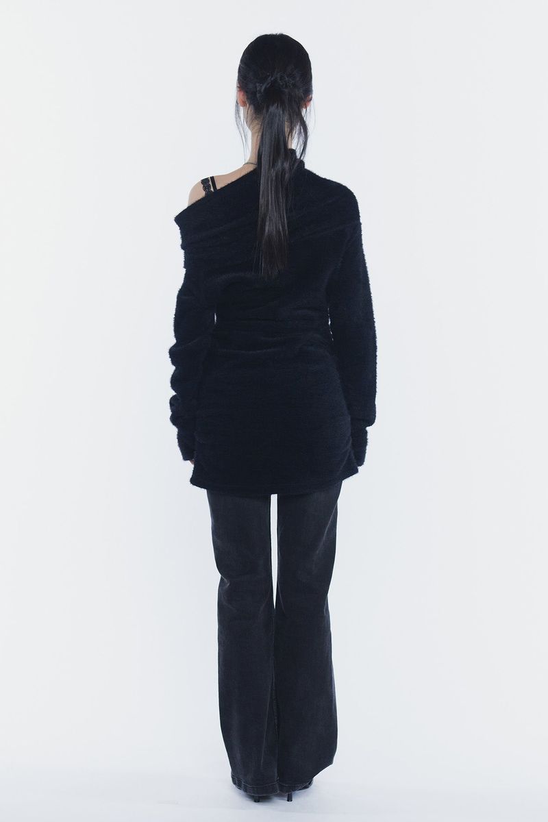 MISTY LOOSE DRESS black
