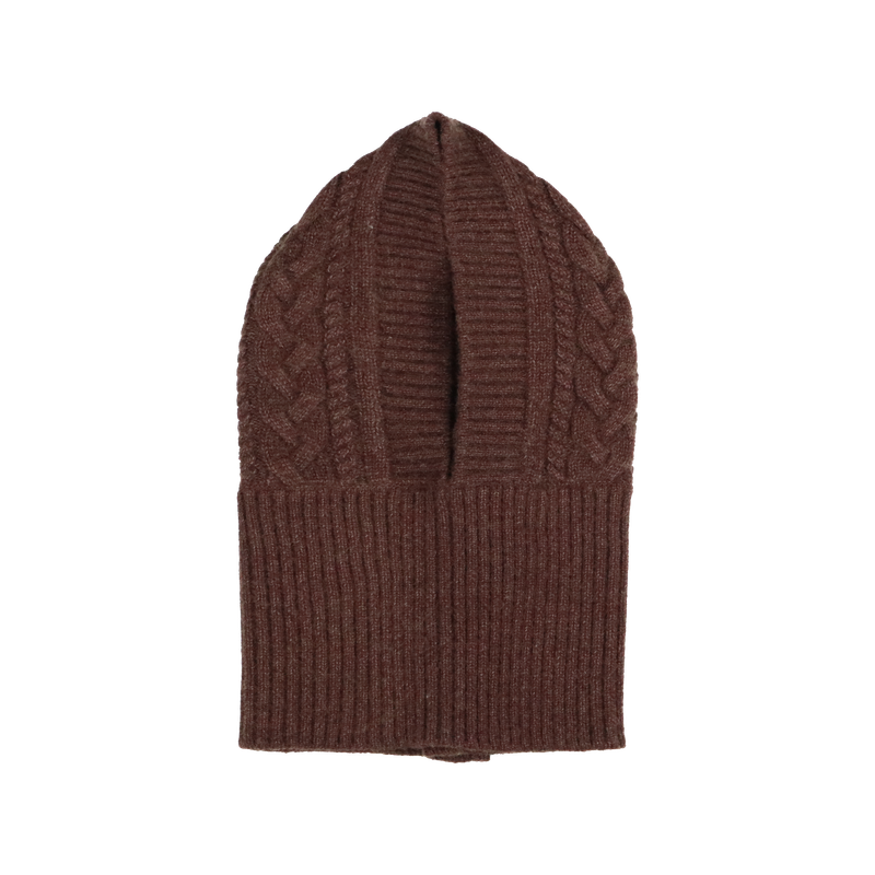 TWIST KNITTING BALACLAVA