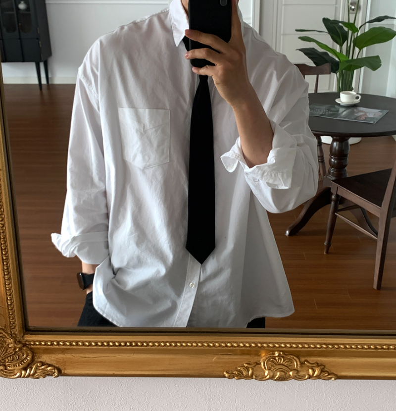  Urban Oxford Overfit Basic Shirt