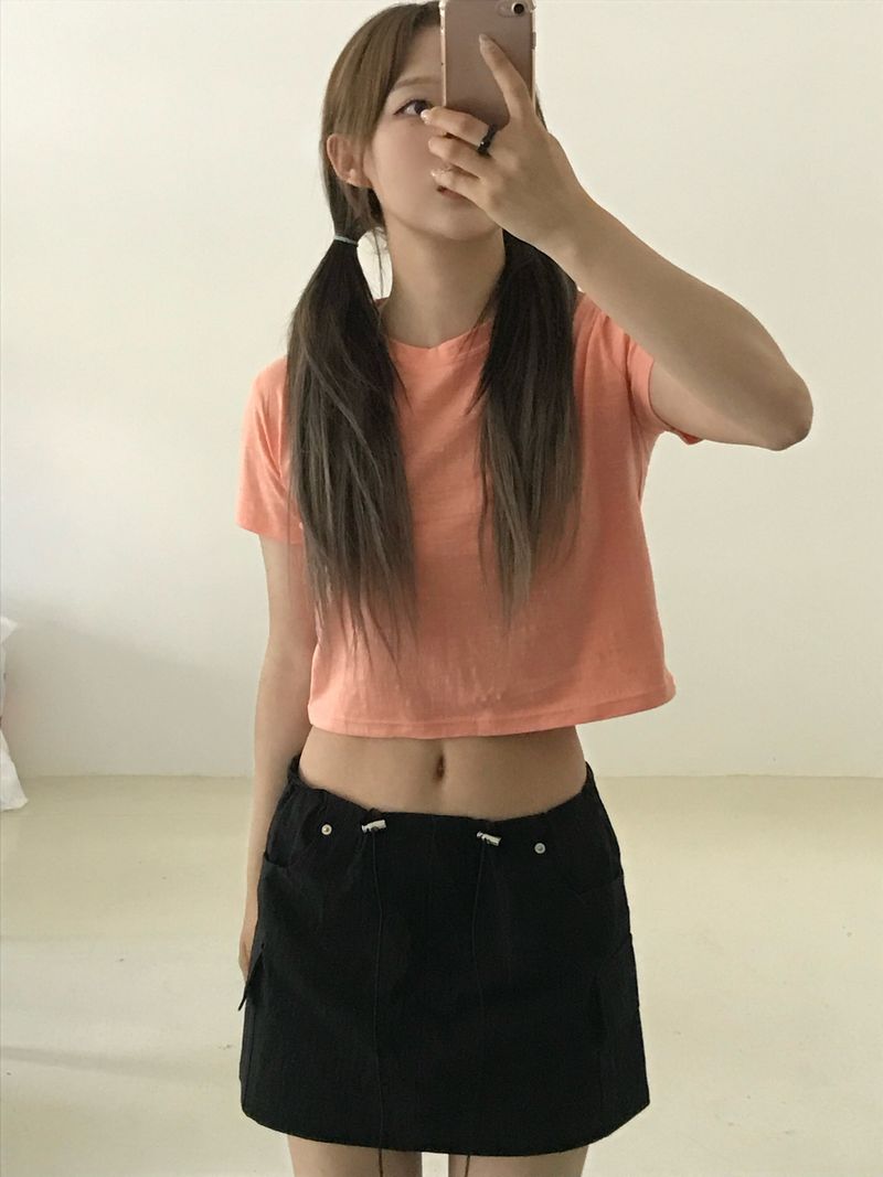 Healing mini skirt