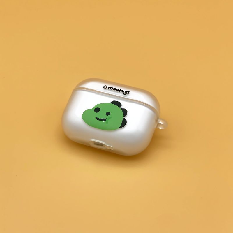 moorugi（モールジ）の「ベビーダイノAirPodsケース（帽子）」