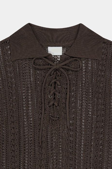 Bohemian Summer Eyelet Punching Knitwear