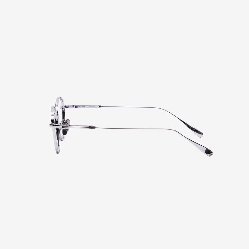 Knouun polygon titanium glasses CODE. 102. E Silver