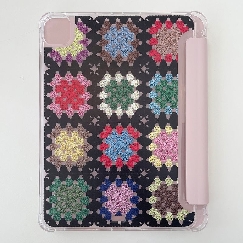 MOTIFS iPAD CASE - D - PINK