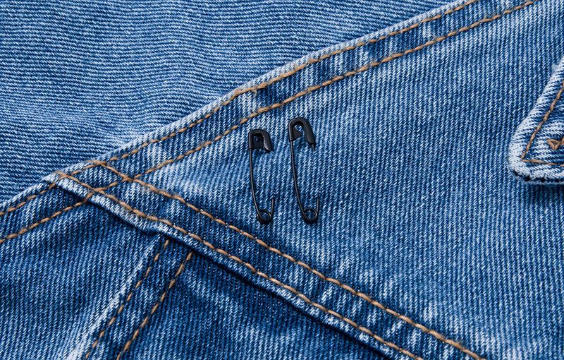 BBD Side Bleached Denim Jacket (Blue)