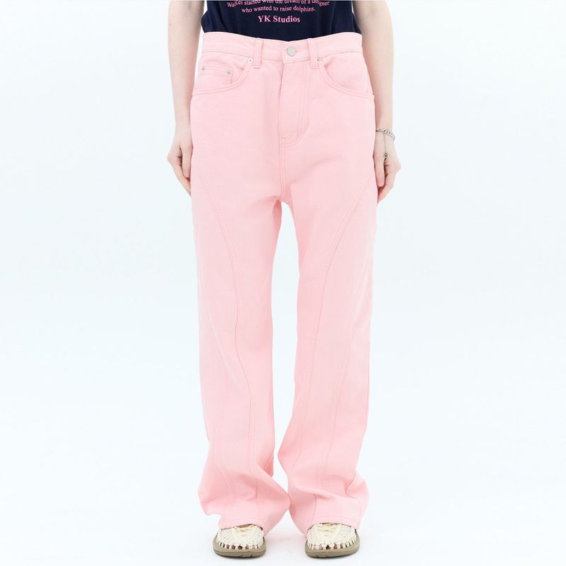 Cutting line color denim