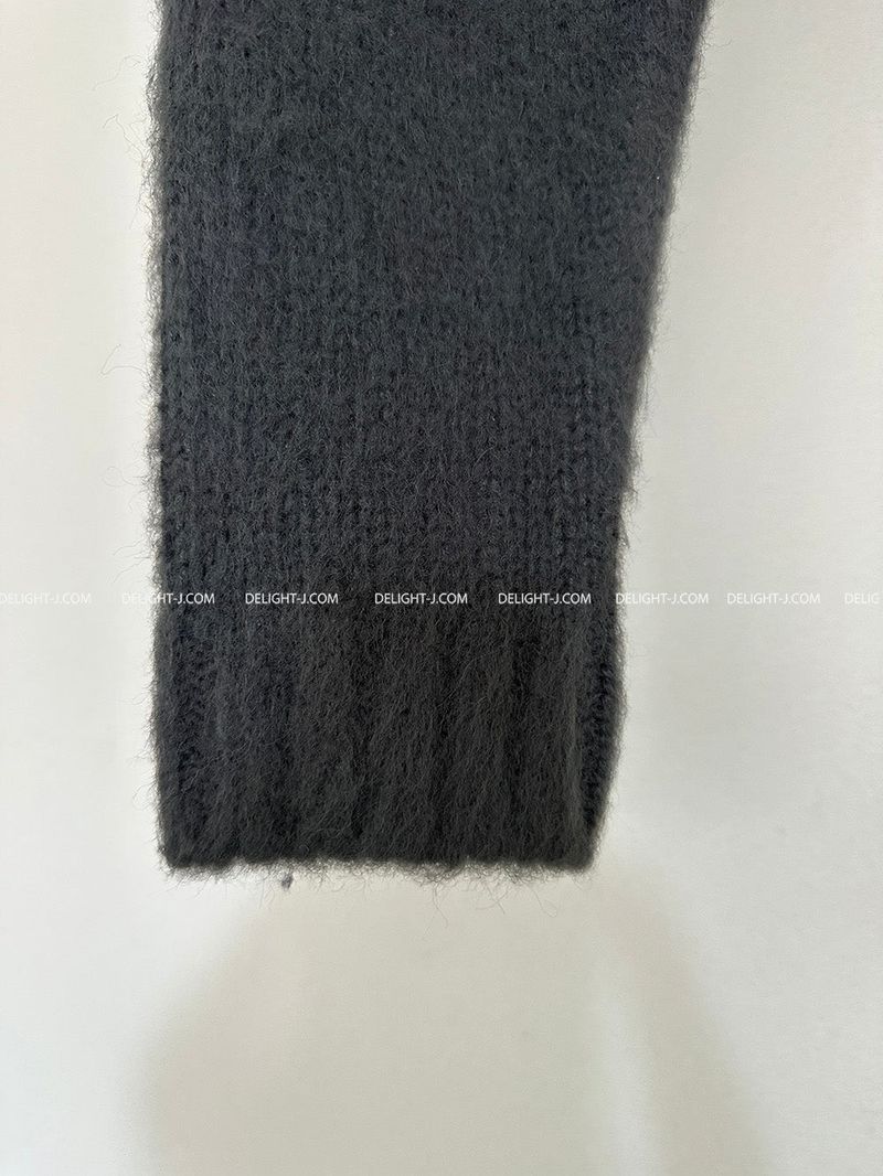 Salt wool cropped knitwear (pink)
