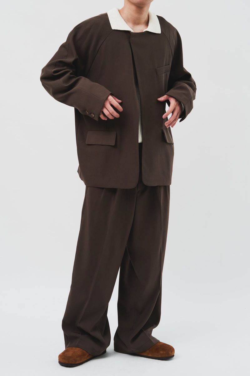 Oriental Rope Wide Trousers (2color)