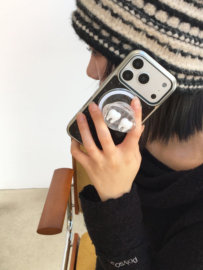 Tooth Gem Magsafe Grip Tok Holder Smart Tok