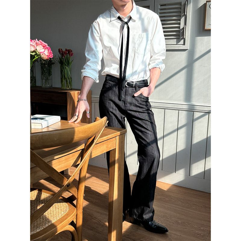  [S/S] Non pade denim flare pants(2color)