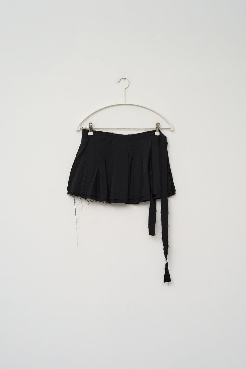 (W) Muse Strap Mini Skirt