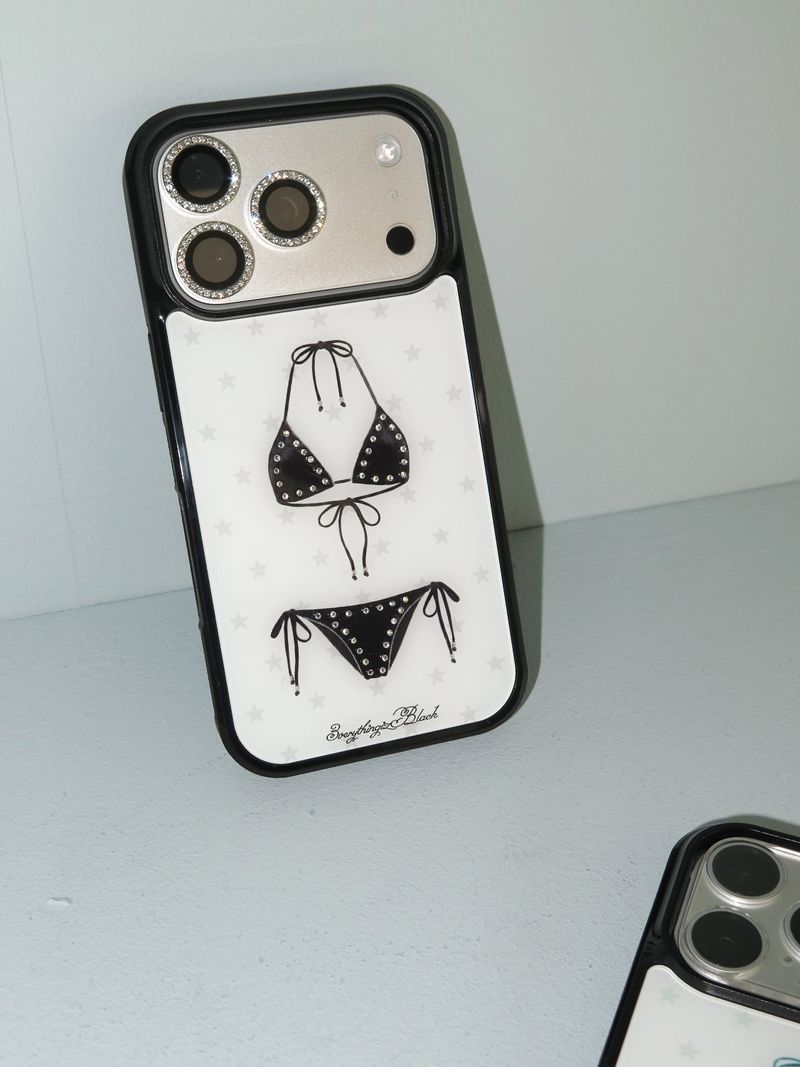bikini stone case [black]