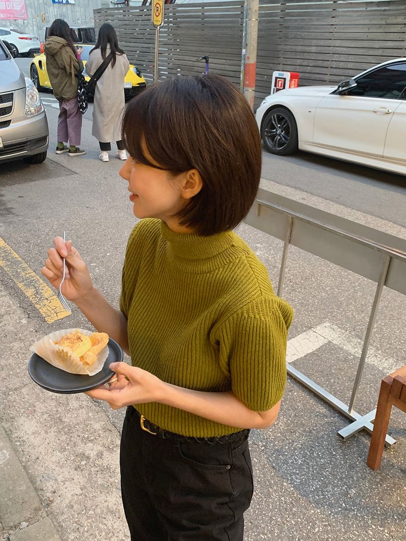 [YELLOMOI] Laurent half polar - knit