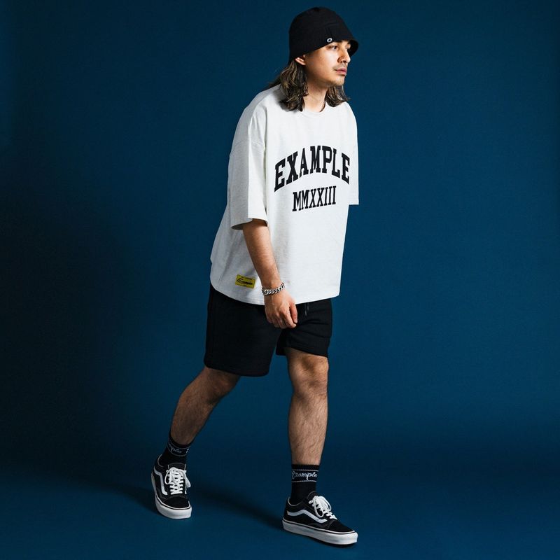 EXAMPLE ARCH LOGO SLAB BIG SILHOUETTE S/S TEE