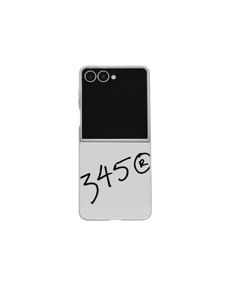 345® Silver Mirror Bumper Case / TREEFORFIVE345