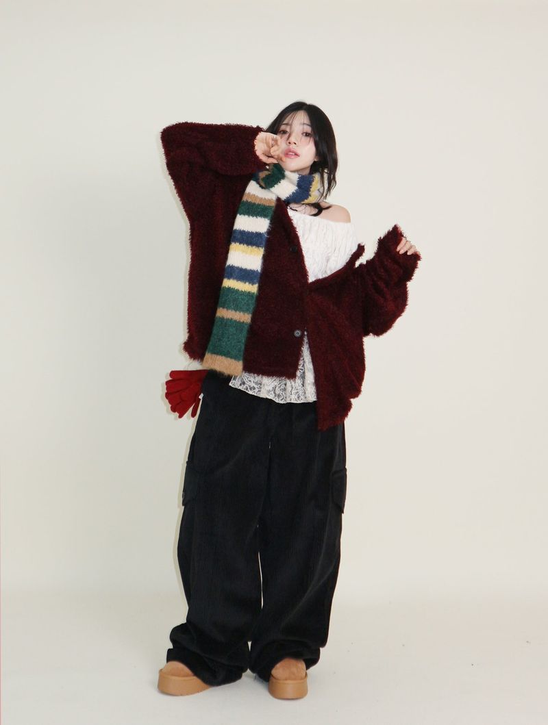 Ray Bookle Round Winter Cardigan (popularity item)