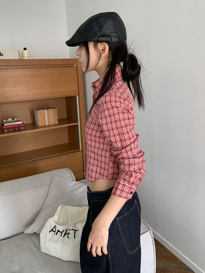 CHECK LINE SHIRT (3C)