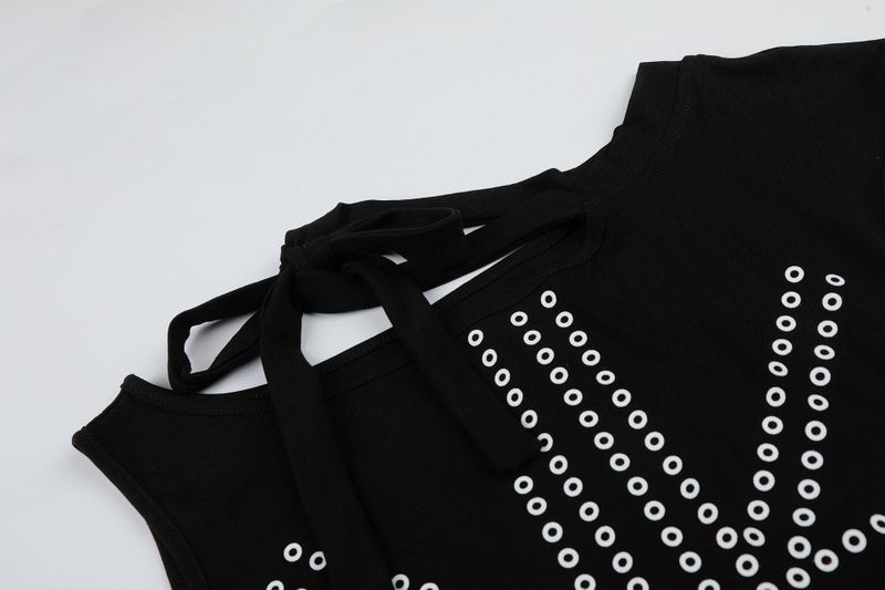 Nua Modern Stud Pattern Top