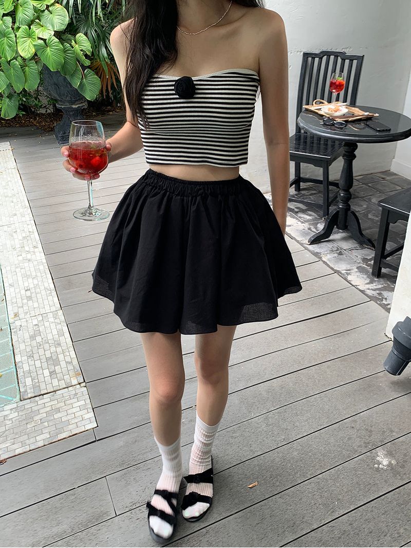 [MADE] SAYLIN PINTUCK MINI SKIRT