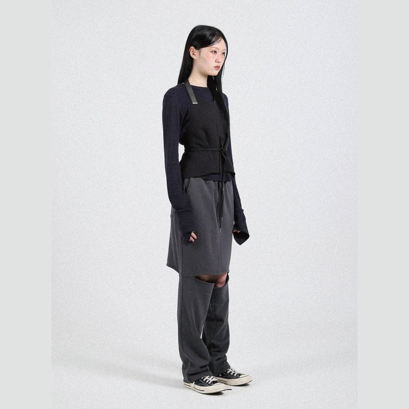 ベーシックロングスリーブTシャツ (ネイビー)