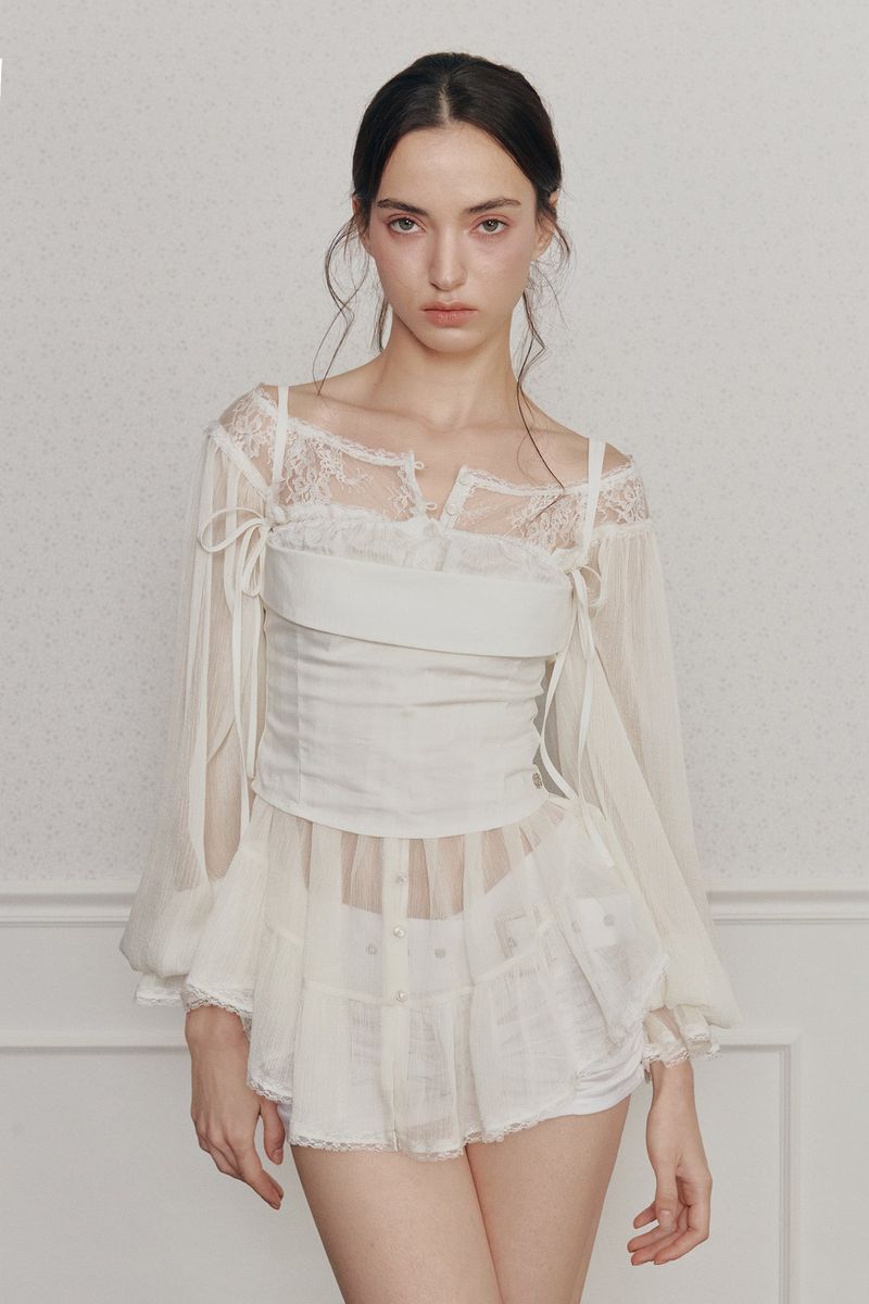 MOONRISE BLOUSE cream