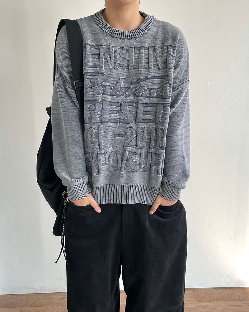 IDF（アイディーエフ）の「Salt Pigment Knitwear（Tops）」