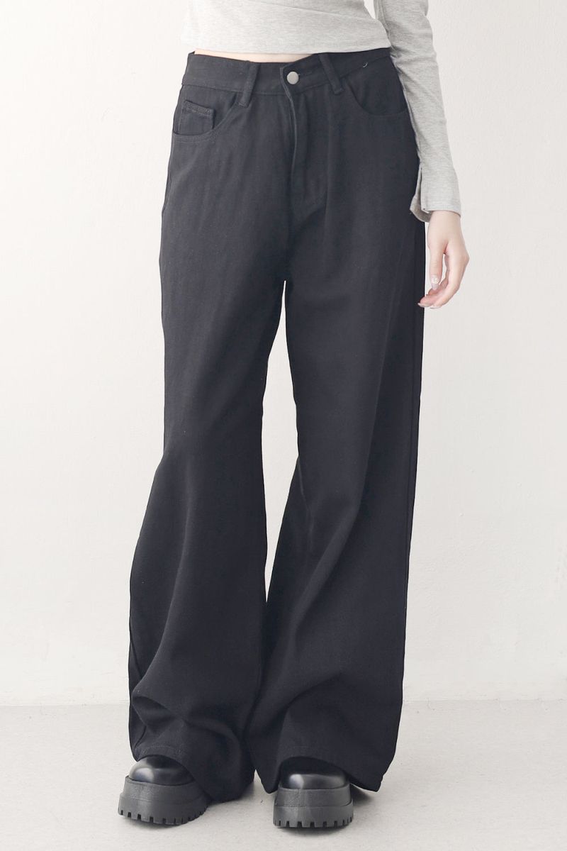 NONCODE（ノンコード）の「Sienna back buckle wide pants（Pants）」
