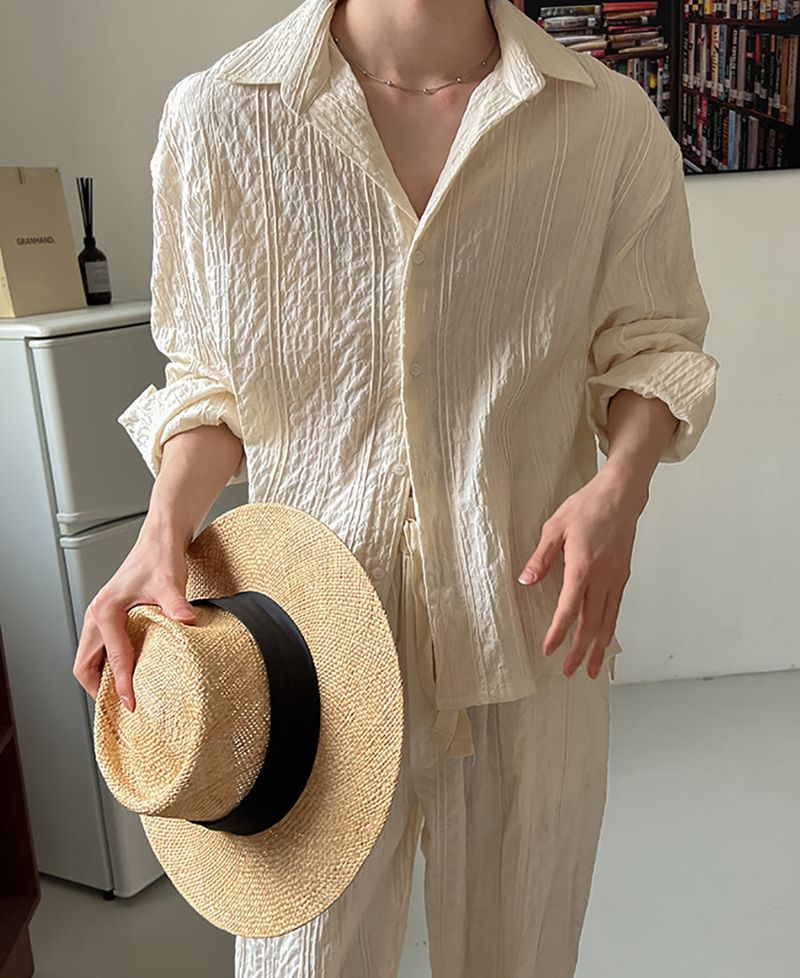 Summer Haruha Linen Setup (2 color)