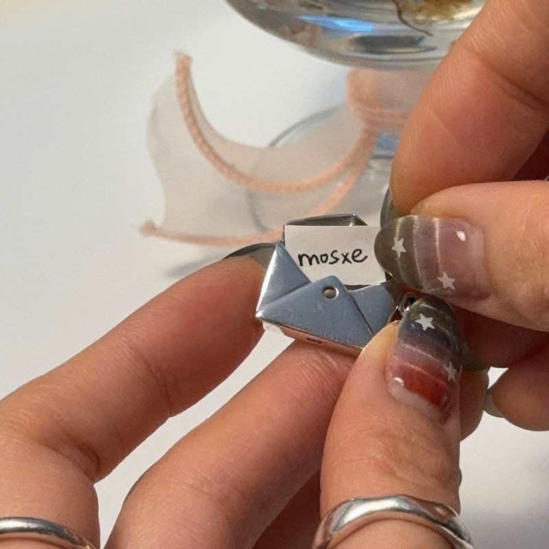 [925silver] Letter pendent