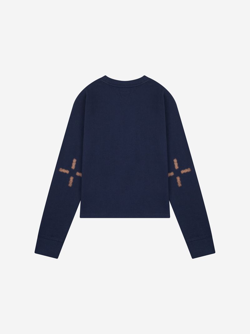 1/2 S.T.C. LIGHTING LOGO L/S (NAVY)