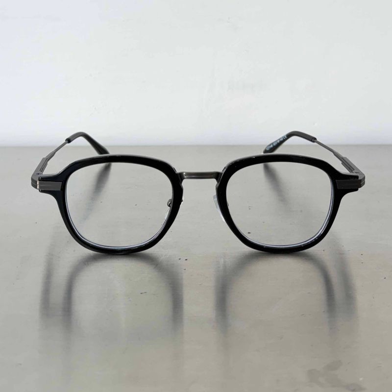 Minimal Black Optical Glasses