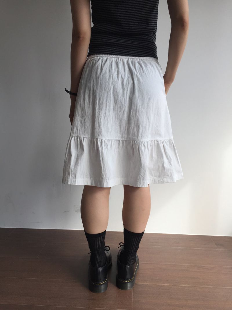 v midi skirt (3color) 